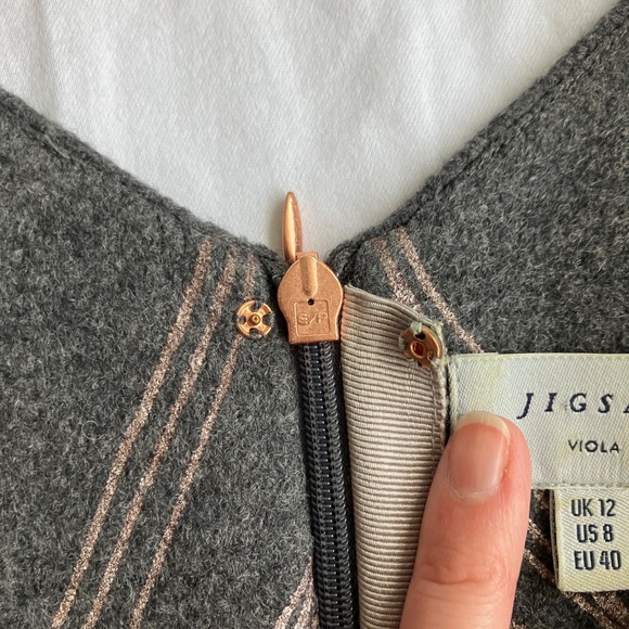 Jigsaw Women’s Wool long sleeve dress - Picture 5 of 5